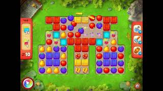 GardenScapes Level 468 no boosters (11 moves)