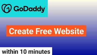 GoDaddy se free website kaise baniye | How to create free website on GoDaddy | #godaddy GoDaddy screenshot 5
