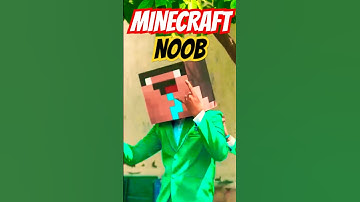 Minecraft Noob in real Life 😂 #minecraft