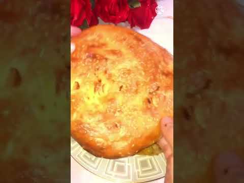 homemade bread in 5 minutes| Bread with onions in Uzbek