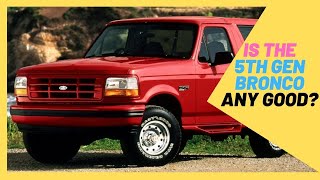 19921996 5th Gen Ford Bronco Buyer's Guide