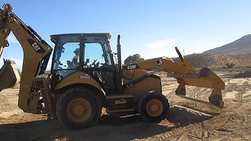 Backhoe Start Up Procedures