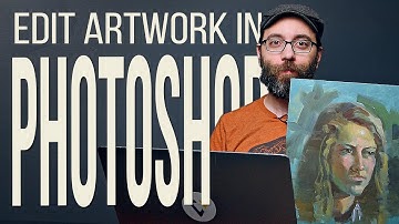 Edit Artwork in Photoshop - Full Workflow | Copy Work - Part 4