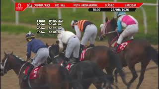 Vidéo de la course PMU PRIX 134 ANIVERSARIO SANTIAGO WANDERERS