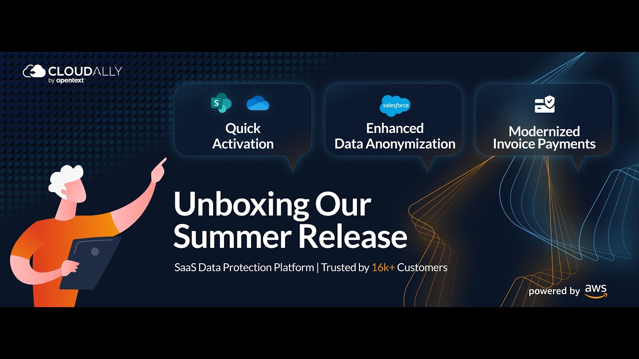 CloudAlly Backup Summer Release Walkthrough - YouTube