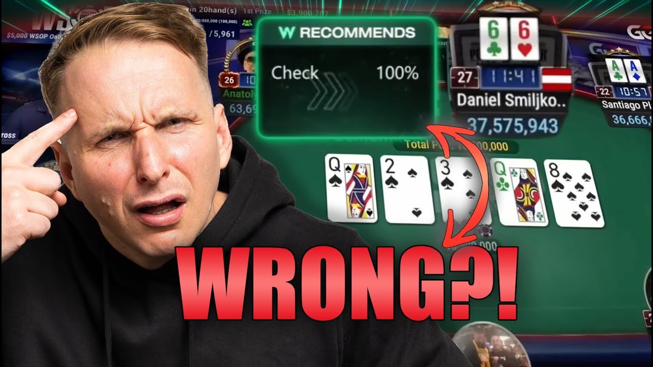 This WSOP Final Table Hand Made Me Suspicious ...