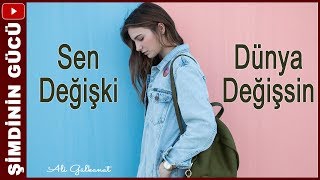 Sen Deği̇şki̇ Dünya Da Deği̇şsi̇n İlişkiler Üzerine