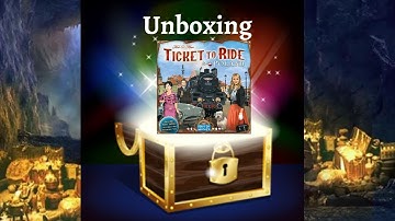 Unboxing Ticket to Ride Poland