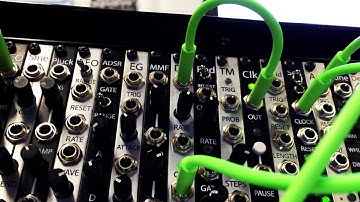 "Video Filled The Audio Gnar" - Lunchtime Lunchbox Ambient Modular Audio Session #8 - 2hp Lunchbox