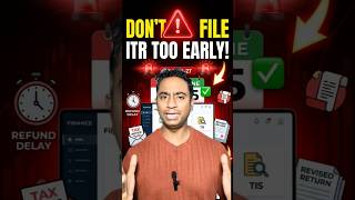 Don't File ITR Too Early in 2026 – Hidden Risks Explained | AY 2026-27 Mistakes #shorts #viral