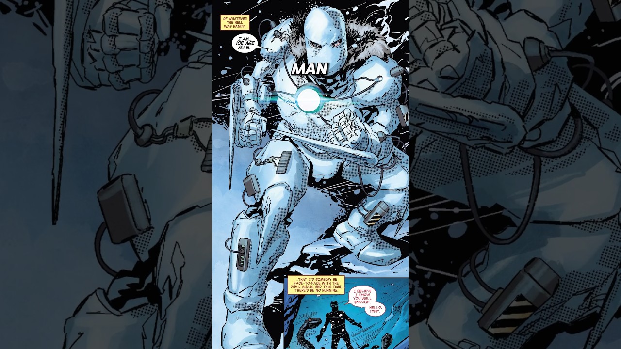 Ice-Age Iron Man VS Mephisto 