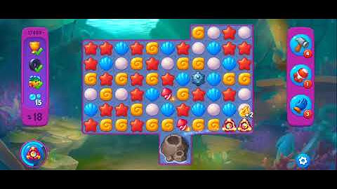 Fishdom Super Hard Level 17489 (with timed boosters [Super Lightning]) @choraelmin 
