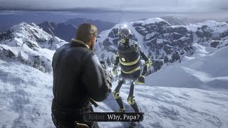 If Arthur attacks the crying Robot, it will say this
