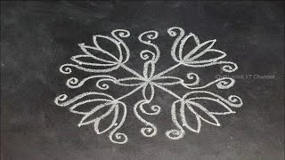 sravana masam muggulu-varalakshmi vratham rangoli designs