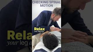 Side posture adjustment for low back pain