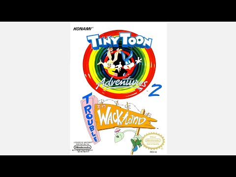Tiny Toon Adventures 2: Trouble in Wackyland (NES прохождение) 4K Ultra HD