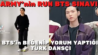 Bts Türk Dansçıyı Hem Beğendi Hem Yorum Yaptı. Army Nin Run Bts Kareografisi Ile Imtihanı