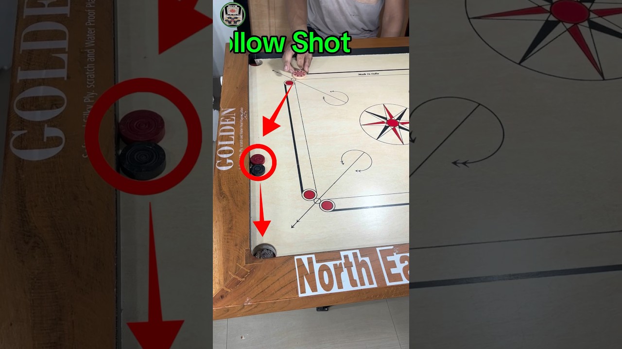 Carrom Rebound Follow Shot 
