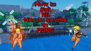 All Naruto Scroll Locations A One Piece Game