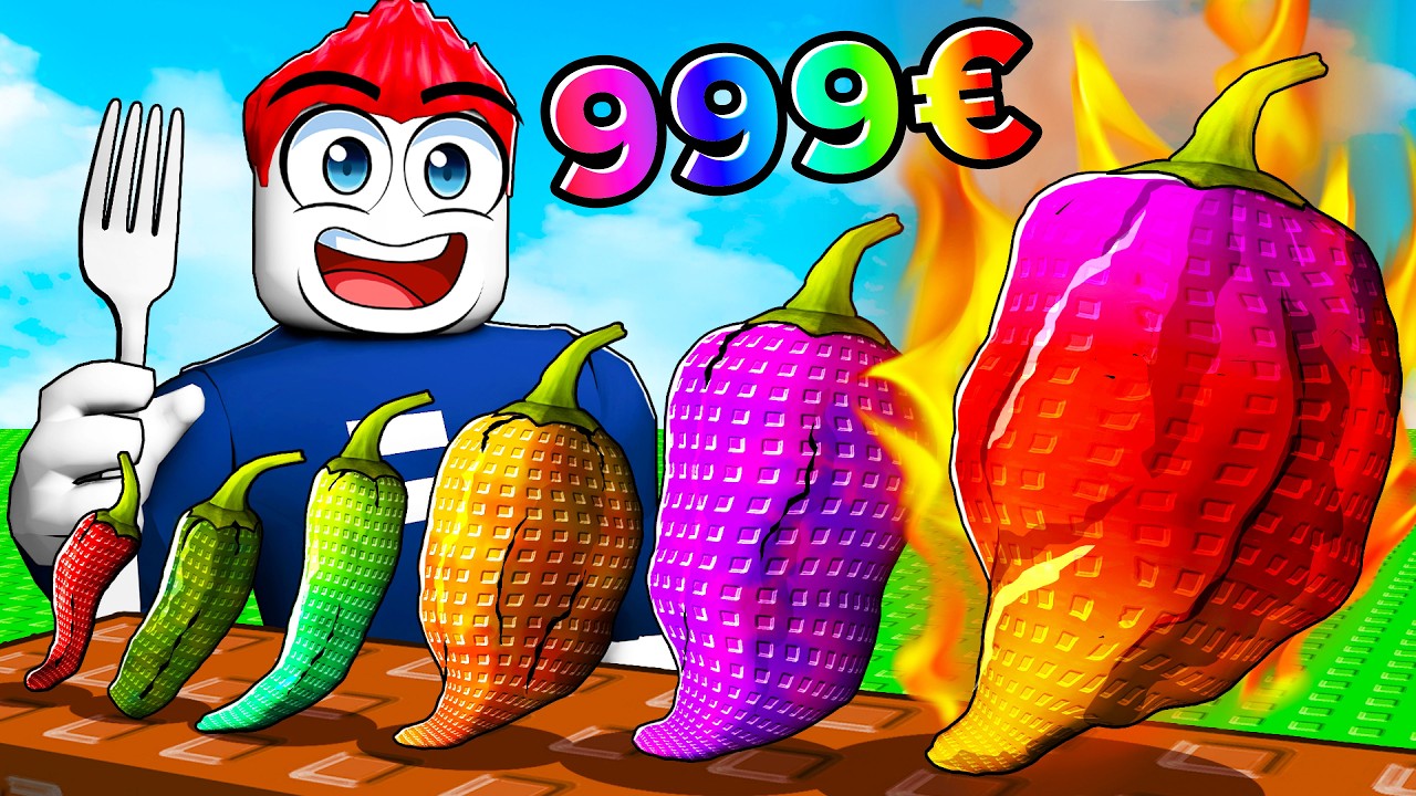 ICH ESSE EXTREM SCHARF, um MILLIONEN zu VERDIENEN! (Roblox)