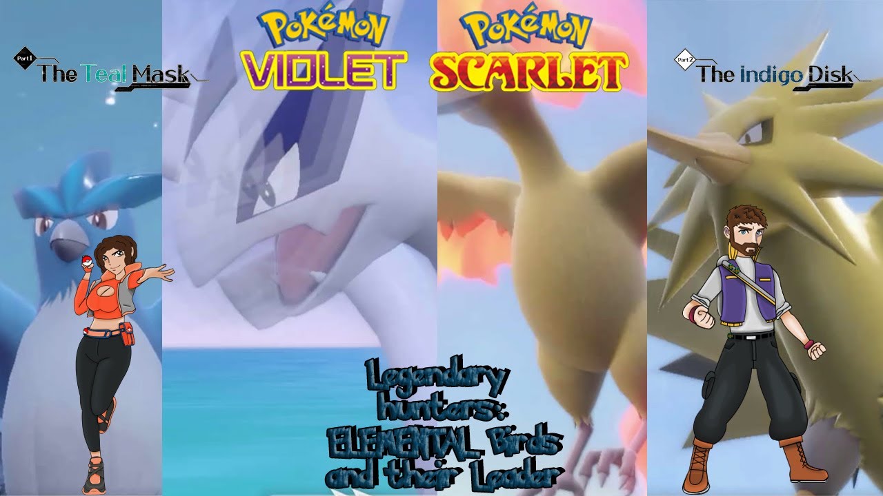 Legendary hunters: Elemental birds & their Leader //Pokémon Violet & Scarlet