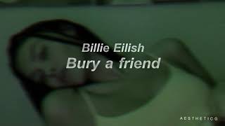 Billie Eilish- Bury a friend (slowed) Resimi