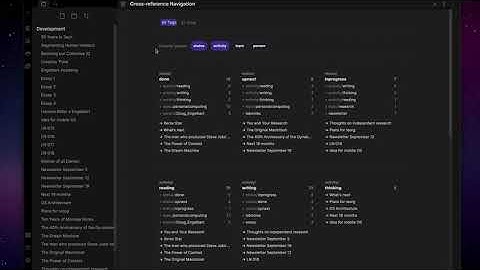 Cross reference Navigation for Obsidian