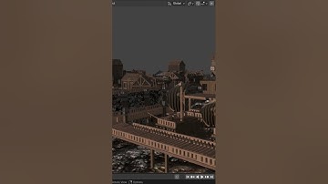Building a Medieval City – Blender 3D Timelapse (Part 1) + Stylized Fantasy Environment