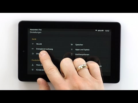 Video: So verwenden Sie Kindle Fire (mit Bildern)