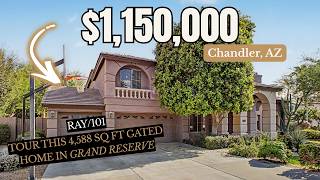 Inside an Executive Home with a Resort Backyard, Chandler Home Tour