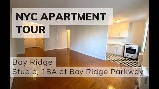 NYC Apartment Tour - Studio apartment at Bay Ridge Parkway in Bay Ridge Brooklyn