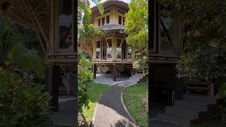 Bamboo House Vacations in Ubud #shorts #bamboohouse #ubud