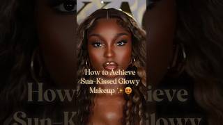 BECOME A SUNKISSED GLOWY GODDESS USING MAKEUP IN NO TIME😍✨🤯👏 #shorts #makeuptutorial #summer #mua