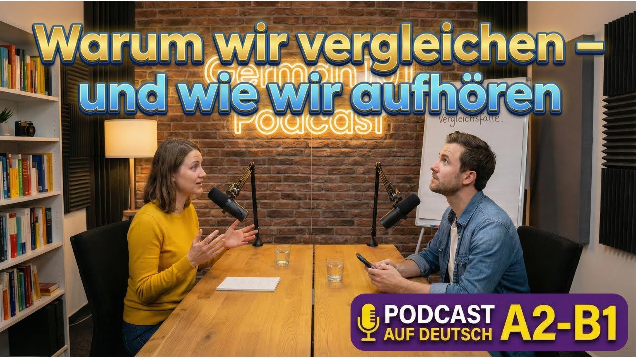 Die Vergleichsfalle | German101 Podcast (A2-B1)