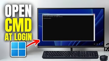 How To Open Command Prompt At Login Screen in windows 11 | Full Guide