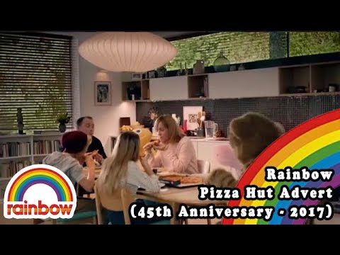 Video Rainbow Pizza Hut Advert (45th Anniversary - 2017) - youtube