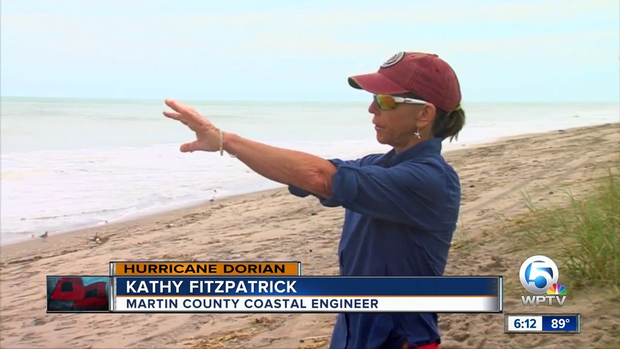 vero beach weather Hurricane Dorian battering Florida beaches