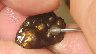 Fire Agate Carving ~ a dozen stones