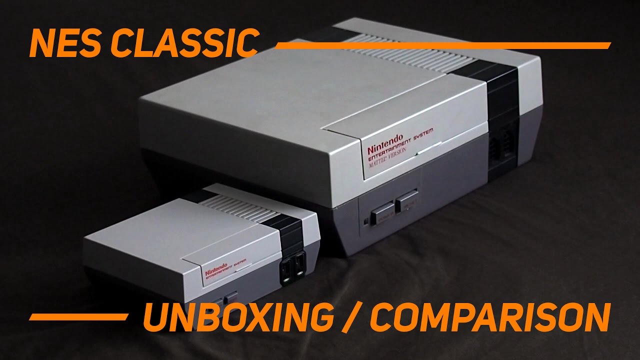 Nintendo: NES Classic - Unboxing & Comparison