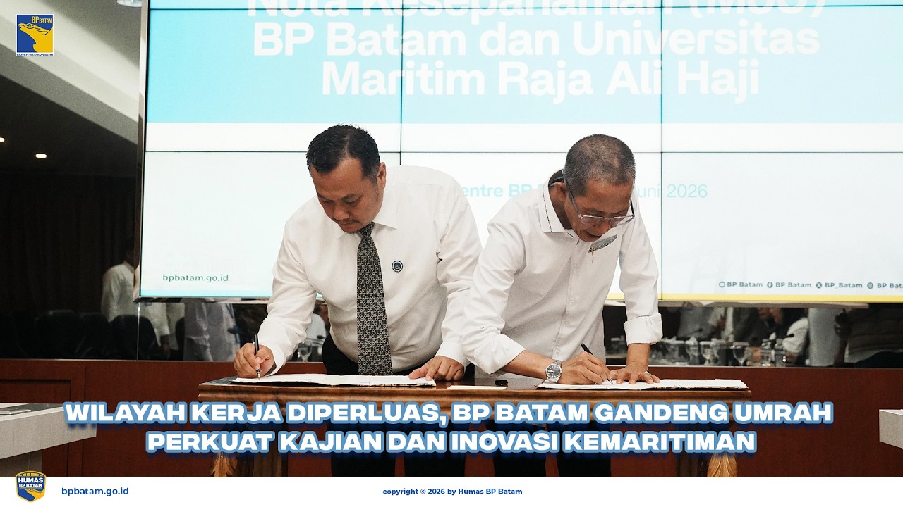 Wilayah Kerja Diperluas, BP Batam Gandeng UMRAH Perkuat Kajian dan Inovasi Kemaritiman