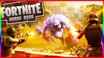 HORDE BASH IS HERE!! Fortnite 1.7 Gameplay