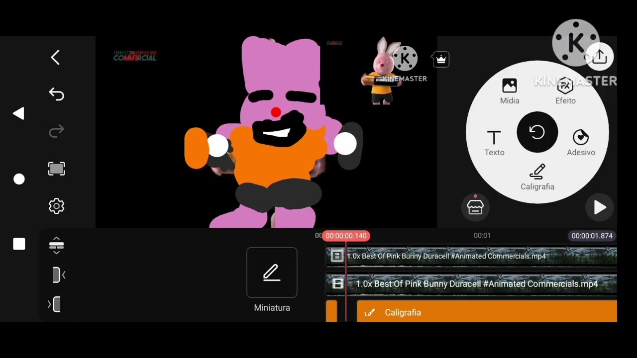 Duracell logo remake KineMaster speedrun speed 10x