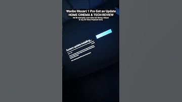 Wanbo Mozart 1 Pro Got an Update#short #shorts #short #shortsfeed #review #cinematic #tips