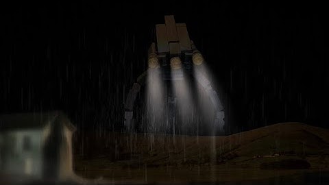 “War of the Worlds” Alien tripod stop motion animation | VFX test