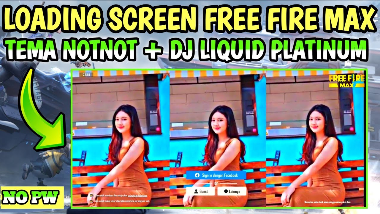 Loading screen free fire v 2.68.9 tema evos notnot | cara merubah ...