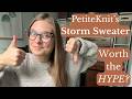 I Made the Storm Sweater by PetiteKnit — Here’s My Honest Review