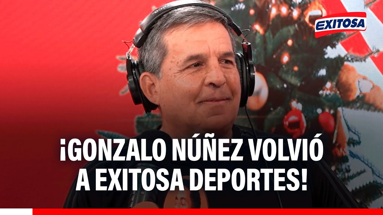 🔴🔵 ¡VOLVIÓ EL 'CASTOR'! Gonzalo Núñez REGRESA a Exitosa Deportes y lanza CRÍTICA a Paz, Panez y Jean