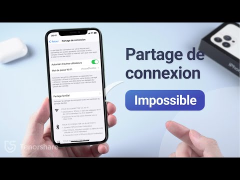 Partage de connexion iPhone ne marche pas, comment réparer.