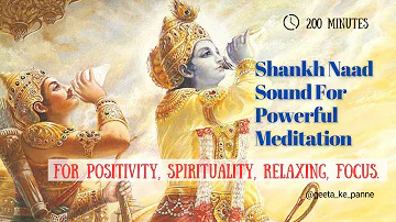 Shankhnaad powerful meditation Shankh Dhwani | Shankh Dhun | Shankh Sound | Shankh positive energy