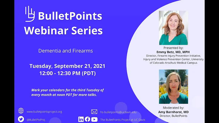 Episode 5 - Dementia & Firearms